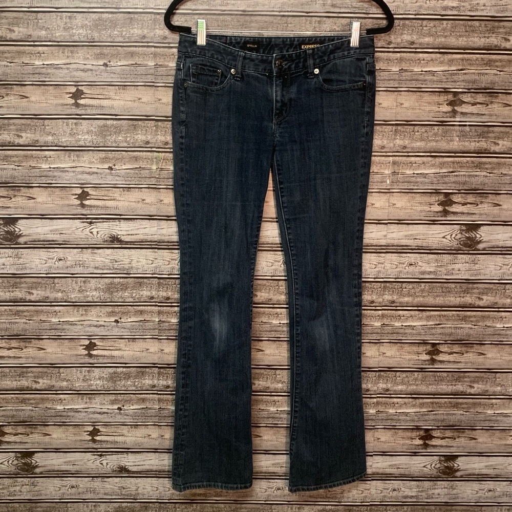 Express Stella Dark Wash Jeans